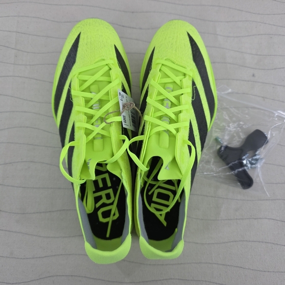 Adidas Mens Adizero Prime SP 3 Strung Lucid Lemon Track Cleats IH5800 Sz 7.5 NEW main image 4